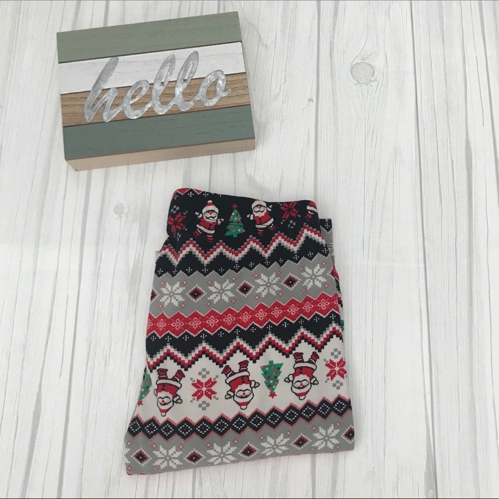 💖3 for $20!💖Christmas Print Leggings